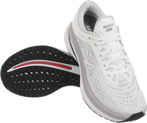 MBT M-3000 Lace Up Running Shoes in White for Men in Saudi Arabia