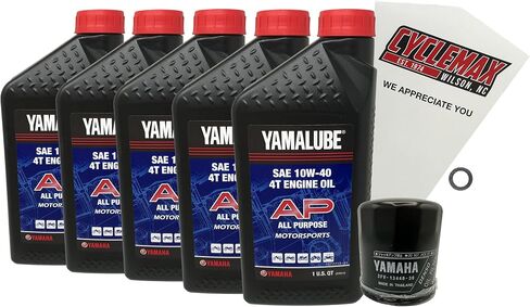 Standard Yamalube Oil Change Kit compatible with 1999-2003 Yamaha ROAD STAR XV1600 in Saudi Arabia