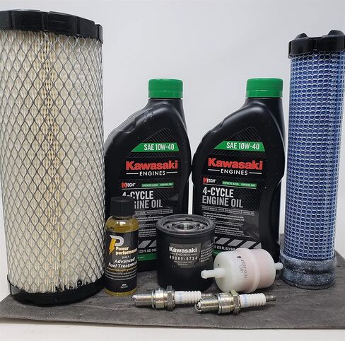 Kawasaki 99969-6537 10W-40 Maintenance Kit for FX751V FX 801V FX850V with Fuel Treatment in Saudi Arabia