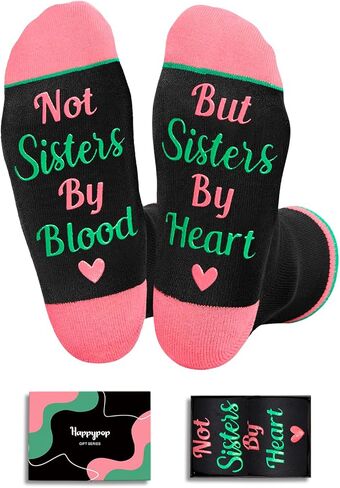 HAPPYPOP Bestie Gifts Ideas Socks for Women - Bestfriend Friendship Appreciation Gifts, Friend Socks in Saudi Arabia