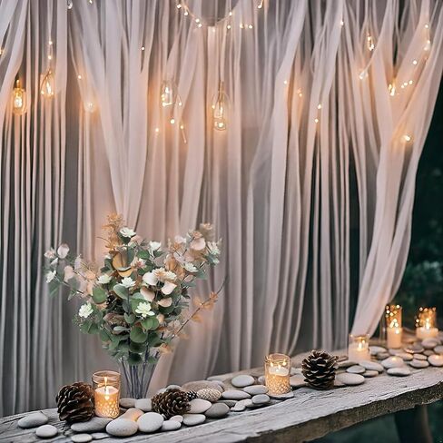 UiiziC Artificial Leaf Stem Flower Little Lotus Branches Fake 6pcs 24" Plastic Plants for Vase Stuffing Arrangement Garland Wedding Bouquets Home Centerpieces Decor (Frost-Green and Beige White) in Saudi Arabia