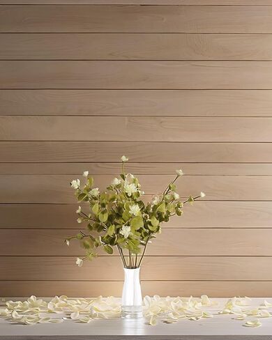 UiiziC Artificial Leaf Stem Flower Little Lotus Branches Fake 6pcs 24" Plastic Plants for Vase Stuffing Arrangement Garland Wedding Bouquets Home Centerpieces Decor (Frost-Green and Beige White) in Saudi Arabia
