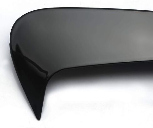 Xotic Tech 2PCS Exterior Rear Bumper Spoiler Lower Side Air Vent Frame Cover Trim, Glossy Black, Compatible with Mercedes Benz C-Class W205 2015-2018 w/AMG Sport Bumper Vent (Sedan Version) in Saudi Arabia