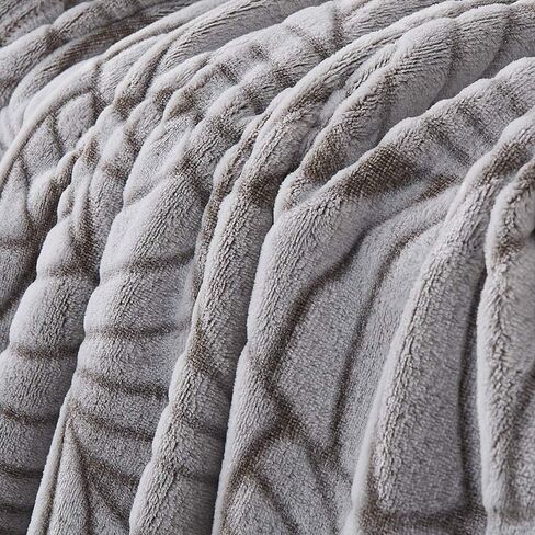 Special Glory Flannel Fleece Blanket Print Super Soft and Warm All Season Flannel Throw for Sofa Bed Car Outdoor Hotel and Home Leaf Print Pattern Light Brown 50x60 inch Pack of 2 in Kuwait
