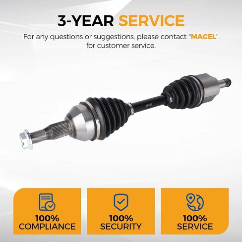 Parod 661255 661250 Front CV Axle Assembly FIT for 98-09 Buick Allure ، 98-04 Oldsmobile Intrigue ، Silhouette ، 98-08 Pontiac Grand Prix ، 99-05 Montana ، Lacrosse ، Regal ، 99-11 Chevy Venture ، Monte Carlo in Saudi Arabia