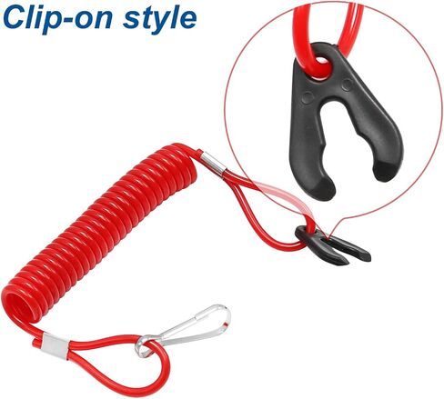 Boat Kill Switch Lanyard Boat Engine Motor Kill Stop Switch Outboard Engine Ignition Emergency Kill Stop Switch 682-82556-00-00 Replacement for Yamaha All Series in Saudi Arabia