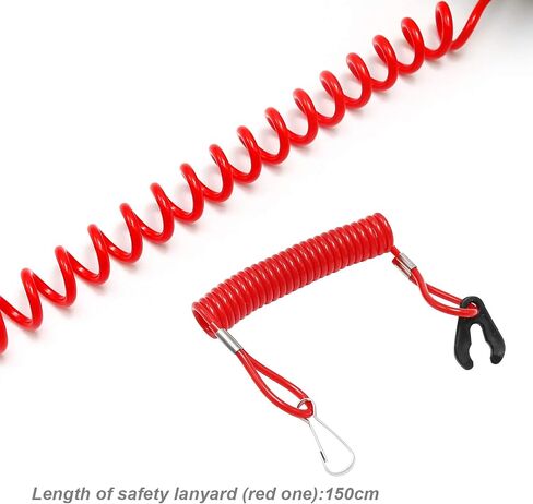 Boat Kill Switch Lanyard Boat Engine Motor Kill Stop Switch Outboard Engine Ignition Emergency Kill Stop Switch 682-82556-00-00 Replacement for Yamaha All Series in Saudi Arabia