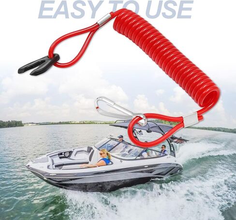 Boat Kill Switch Lanyard Boat Engine Motor Kill Stop Switch Outboard Engine Ignition Emergency Kill Stop Switch 682-82556-00-00 Replacement for Yamaha All Series in Saudi Arabia