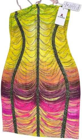 رسن الراين للنساء من الفستان المصغر عاريا in Kuwait