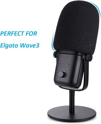 حامل الصدمات يقلل من اهتزازات الضوضاء المتوافقة مع حامل ذراع الميكروفون، متوافق مع Elgato Wave: 3 ميكروفون مكثف USB من YOUSHARES in Saudi Arabia