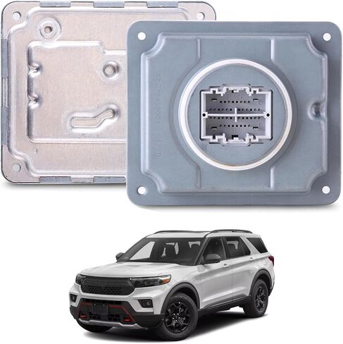 وحدة التحكم في مصابيح الكمبيوتر في Phezen LED ، وحدة التحكم في المصابيح الأمامية LED تناسب Ford Explorer 2020 2021 2022 ، لوحدة التحكم في مصباح Ford Explorer تستبدل JX7B-13B626-AG (1 PC) in Saudi Arabia