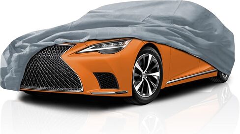 5 Layer Car Cover for Lexus ES350 2019-2025 Sedan 4-Door Semi Custom Fit Scratch Protection Windproof Snow-Proof Dust-Proof Full Coverage in Saudi Arabia