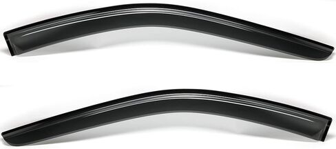 4pcs Outside Mount Style Sun Rain Guard Durable Side Window Wind Deflectors Dark Smoke Vent Window Visors Compatible with 2019-2024 Chevy Blazer in Saudi Arabia