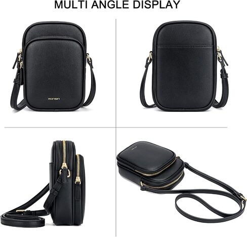 RONSIN Small Crossbody Bags for Women Cell Phone Purse PU Leather Cross Body Purse Handbags with Adjustable Strap in Kuwait
