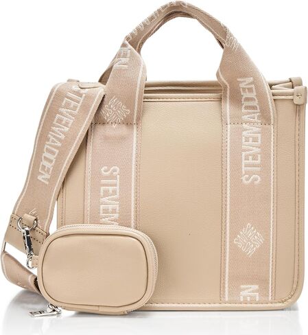 Steve Madden BWEBBER Small Pebbled Crossbody, Timeless Taupe in Saudi Arabia