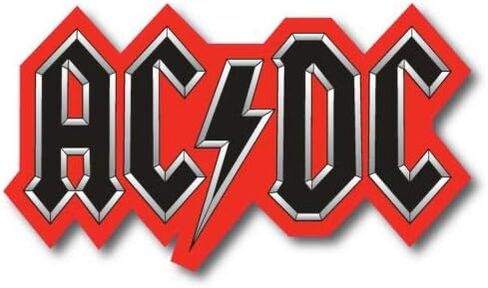 Ac Dc Music Group Bands Sticker Graphic - Die Cut Sticker, High Resolution Top Grade Vinyl in Saudi Arabia