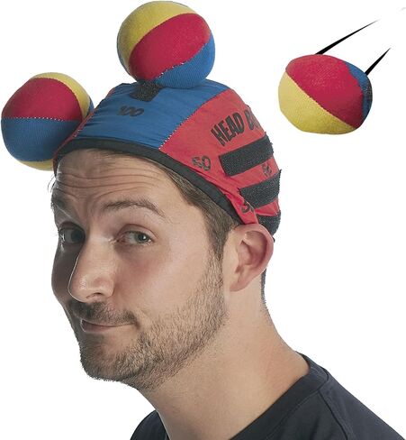 لعبة Head Head Silly ، لعبة Head Butt Game ، اصطحب كرة شعوذة مع رأسك ، لعبة Moving Target Game ، لعبة Crazy Ball Head (Blue) in Saudi Arabia