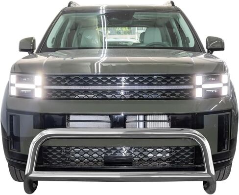 Vanguard Black Powdercoat Bar Bar متوافق مع 2025 Santa Fe in Saudi Arabia