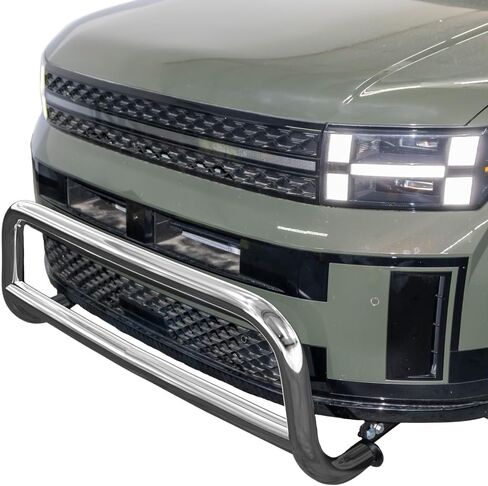 Vanguard Black Powdercoat Bar Bar متوافق مع 2025 Santa Fe in Saudi Arabia
