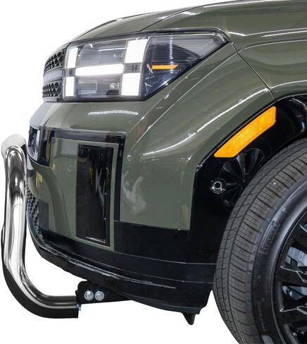 Vanguard Black Powdercoat Bar Bar متوافق مع 2025 Santa Fe in Saudi Arabia