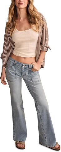 Lucky Brand Low Low Rise Flare Jean Jean in Saudi Arabia