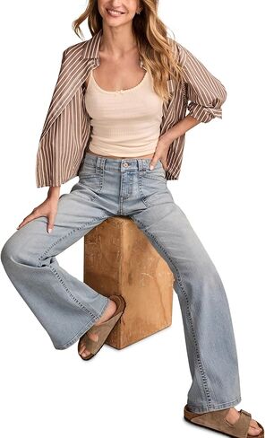 Lucky Brand Low Low Rise Flare Jean Jean in Saudi Arabia