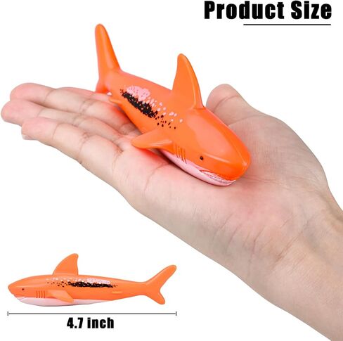 ZHFUYS Diving Pool Toy Underwater Swimming Throwing Diving Torpedo Shark,4 Pack in Kuwait