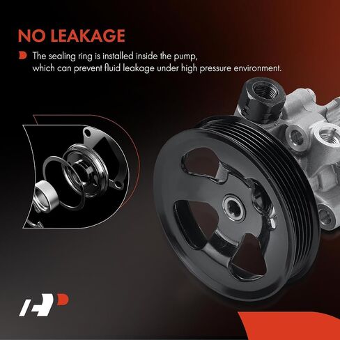 A-Premium Power Steering Pump with Pulley Compatible with Toyota Corolla 2005-2006, Matrix 2003-2006, Celica 2000-2005 & Pontiac Vibe 2003-2006, Replace # 4431001030 in Saudi Arabia