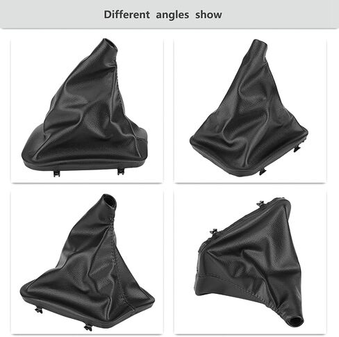 Gear Shift Boot, Auto Manua Left Hand Driver Car Gear Stick Shift Knob Gaiter Boot Cover for E30 E34 E36 E46 Z3 in Saudi Arabia