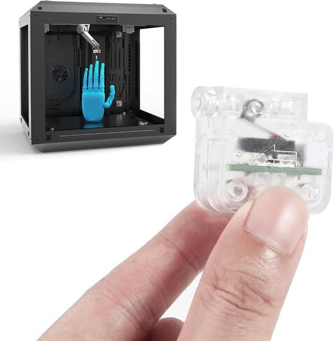 3 Set Filament Break Detection Sensor Modules 3D Printer Accessories with 1M Cable for 1.75mm Filament Extruder Material Run-Out Detector for 3D Printer (Black) in Saudi Arabia