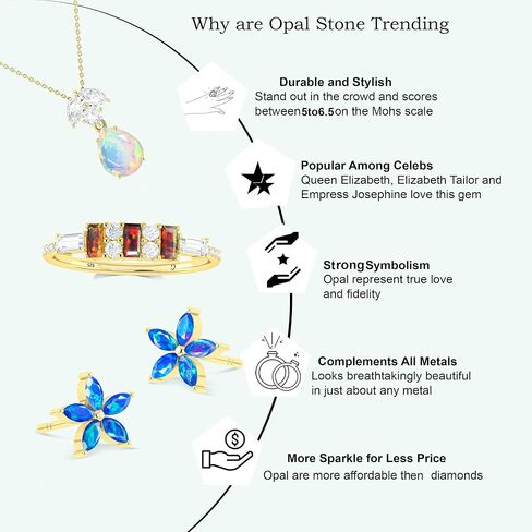 GOODSTONE JEWELS Handmade Gemstone Beaded Dangle Drop Earrings for Women in 925 Sterling Silver Stamped/Gold Plated | Birthstone Jewelry with Emerald, Ruby, Tanzanite & Multi Gemstones | Gift for Her in Kuwait