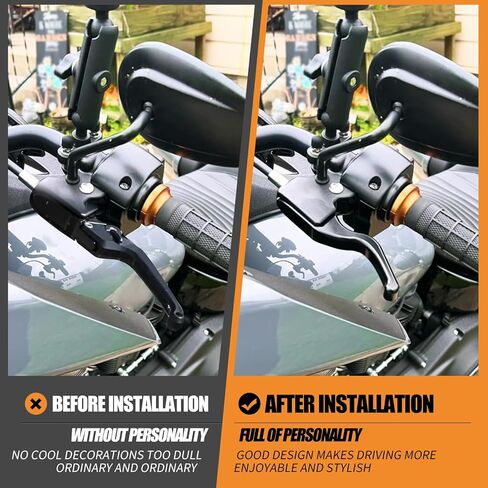 دراجة نارية فرامل القابض رافعة رافعة اليد 3 أصابع مناسبة لهارلي softail breakout fxbr low rider fxlr street bob fxbb 2018-2024 (Black) in Kuwait