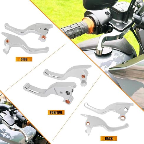 Motorcycle Brake Clutch Lever Hand Levers 3 Fingers Fit for Harley Softail Breakout FXBR Low Rider FXLR Street Bob FXBB 2018-2024 (Black) in Saudi Arabia