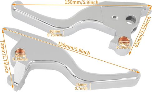Motorcycle Brake Clutch Lever Hand Levers 3 Fingers Fit for Harley Softail Breakout FXBR Low Rider FXLR Street Bob FXBB 2018-2024 (Black) in Saudi Arabia