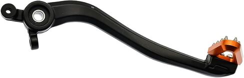 دراجة نارية CNC Foot Foot الخلفي ليفر الفرامل ل KTM SX SX-F XC XC-W XCF-W EXC EXC-F FREERIDE SMR 2015-2024 (Black Orange) in Kuwait