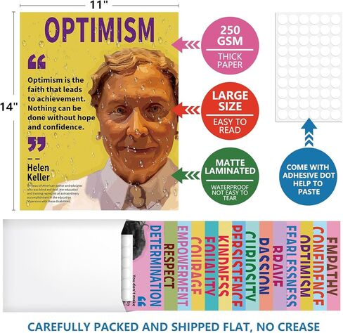 Womens History Month Decorations Posters 14pc Motivational Posters Famous Women in History Inspirational Positive Quotes Posters for Home, School, Classroom, Bulletin Board, Wall, Hallway Decor in Kuwait