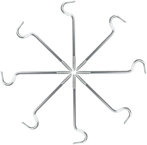 4pcs Single Curtain Rod Support,Simple Curtain Rod Bracket Without Screws,2-1/2inch in Saudi Arabia