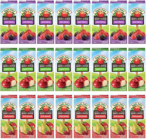 مجموعة متنوعة من عصير Apple n Eve للأطفال، 100% مجموعة متنوعة من العصير، 6.75 أونصة سائلة (36 عبوة) in Saudi Arabia