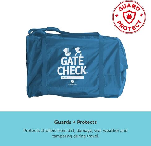 J.L. Childress Gate Check Travel Bag for Single & Double Stroller, Neon Yellow in Saudi Arabia