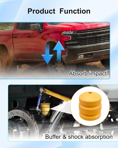 توقف الأمامي من أجل Chevy Silverado/Sierra 2500 3500 2011-2021 ، مصدات Jounce Lower in Saudi Arabia