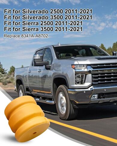 توقف الأمامي من أجل Chevy Silverado/Sierra 2500 3500 2011-2021 ، مصدات Jounce Lower in Saudi Arabia