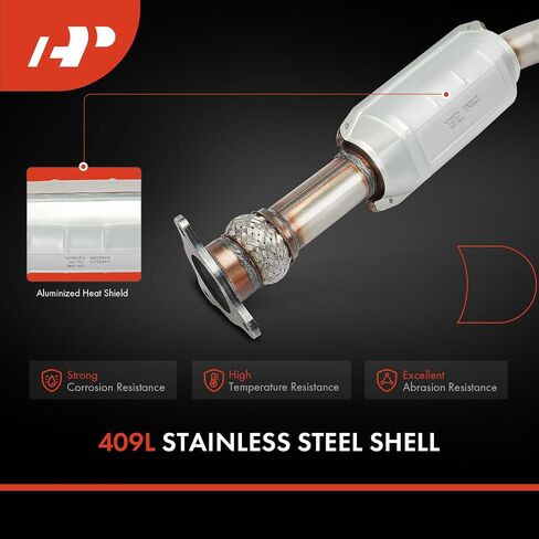 A-Premium Catalytic Converter with Gasket Kit Direct-Fit Compatible with Saturn Ion 2003-2004 2.2L, E.P.A. Compliant in Saudi Arabia