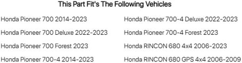 TUSK 4-Stroke Change Change Kit Pro-Honda GN4 10W-30 لـ Honda Pioneer 700 2014-2025 in Saudi Arabia