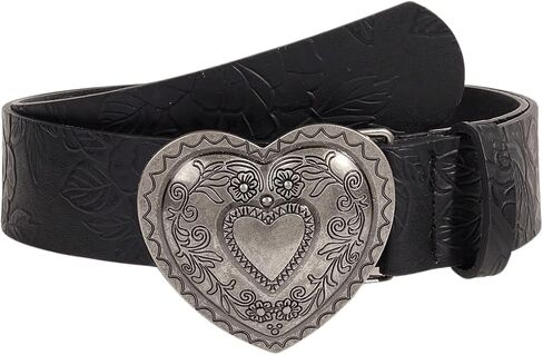Gorglitter Women's Heart Belt Y2K Belts حزام حزام خمر أحزمة جلدية بو الغربية in Saudi Arabia