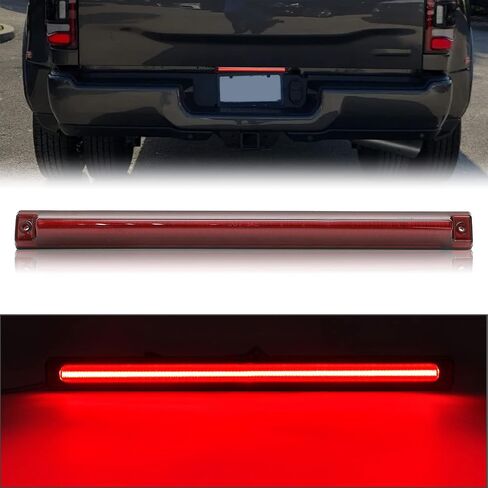 R&F Auto LED Tailgate Light Compatible with Ram 2500 3500 2003 2004 2005 2006 Rear Center Tailgate Lightbar Red Lens Replace OEM # 05086509AA in Saudi Arabia
