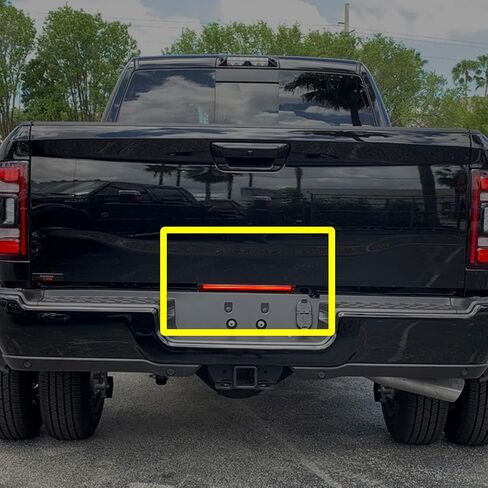 R&F Auto LED Tailgate Light Compatible with Ram 2500 3500 2003 2004 2005 2006 Rear Center Tailgate Lightbar Red Lens Replace OEM # 05086509AA in Saudi Arabia