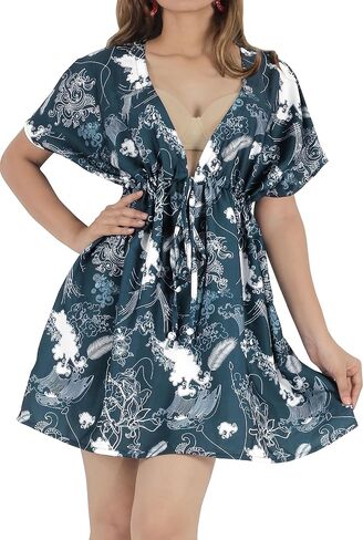 Happy Bay Women's Beach Coast Up Summer Hawaiian Beachwear in Kuwait