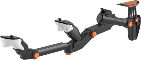 قابل للتعديل VR Gunstock متوافق مع Meta Quest 3 / Quest 3S Gun Stock | مرفق مغناطيسي | طول Adjuatale | درجة وحدة التحكم وزوايا ياو قابلة للضبط | مصنوع لسلسلة Meta Quest in Saudi Arabia