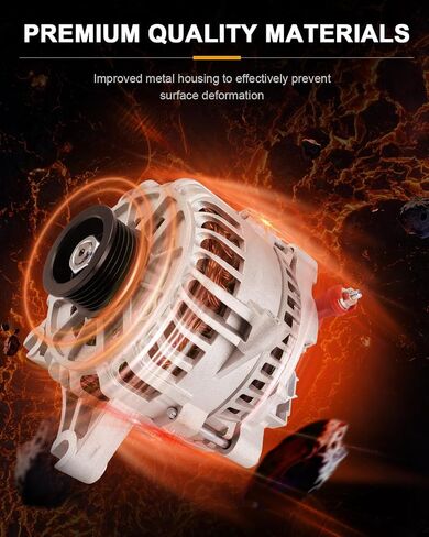 ROADFAR New Alternator Compatible 2003 2004 2005 2006 2007 2008 for Ford for Crown Victoria Base/LWB 4.6L,2006-2008 for Ford for Crown Victoria Fleet 4.6L, Replace 8315 in Saudi Arabia