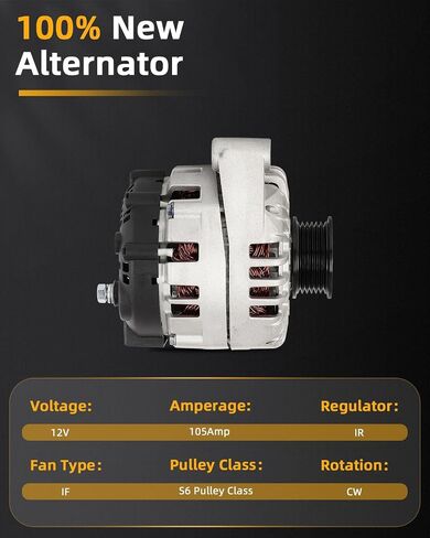 OCPTY المولد لـ Buick for Terraza 2005-2007 ، لشيفروليه لـ Uplander 2005-2009 ، لـ Pontiac for Montana 2005-2009 ، لـ Saturn for Relay 2005-2007 استبدال المولد الآلي #11023 in Saudi Arabia